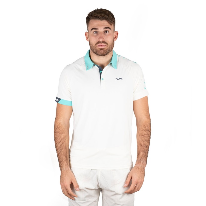 Polo Original Pro Blanco / Turquesa