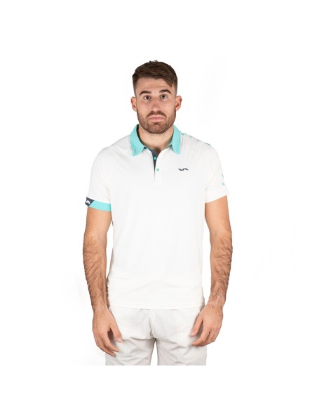 Polo Original Pro Blanco / Turquesa