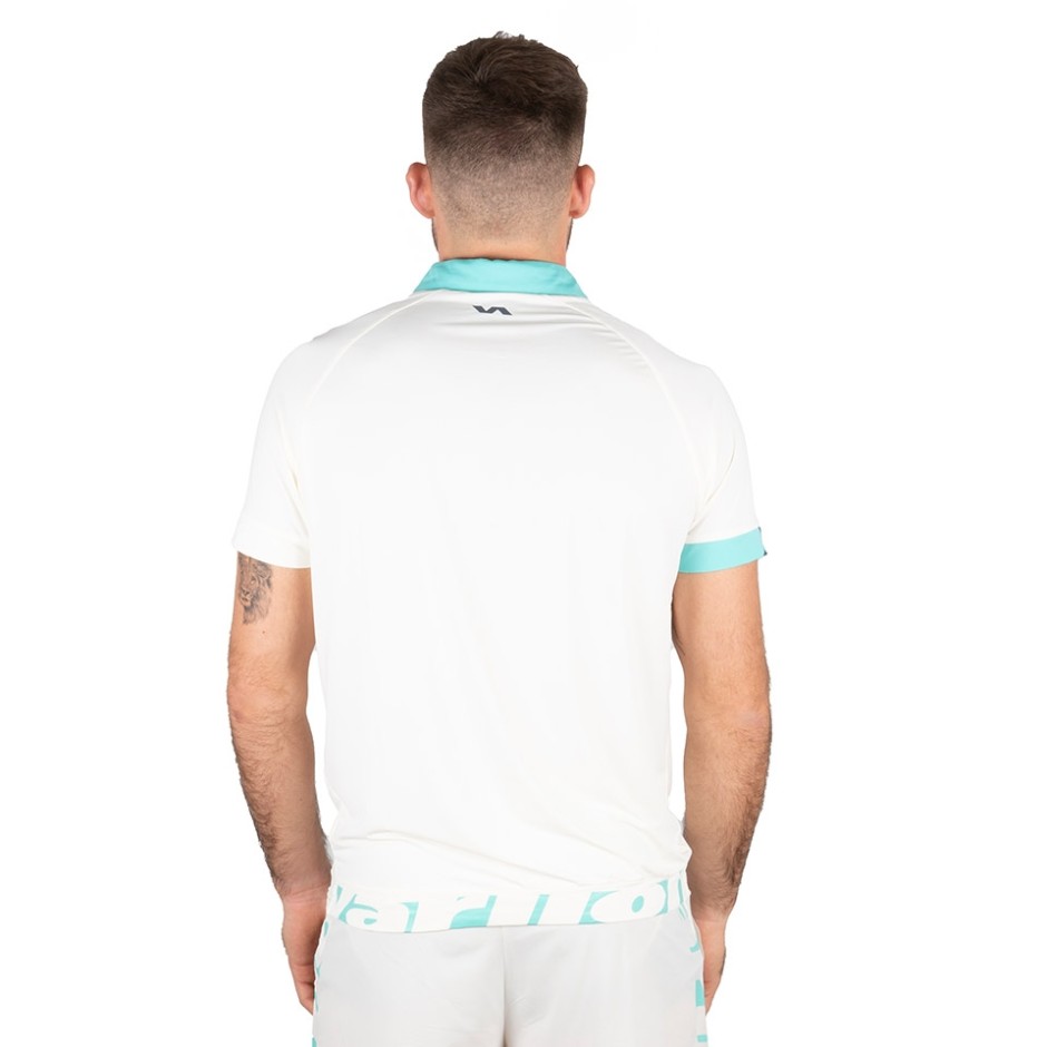 Polo Original Pro Blanco / Turquesa