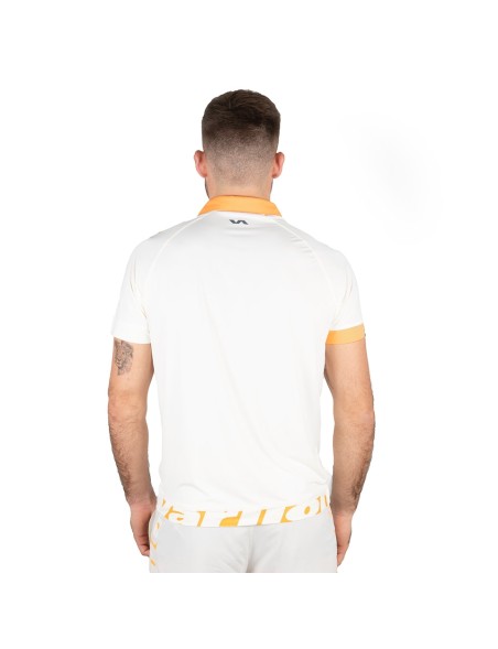 Polo Original Pro Blanco / Naranja